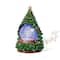 Glitzhome® 100mm Christmas Resin Lighted Musical Snowflakes Christmas Tree Waterglobe